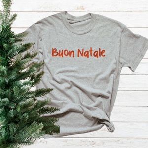 Buon Natale - Italian - Merry Christmas T-shirt.